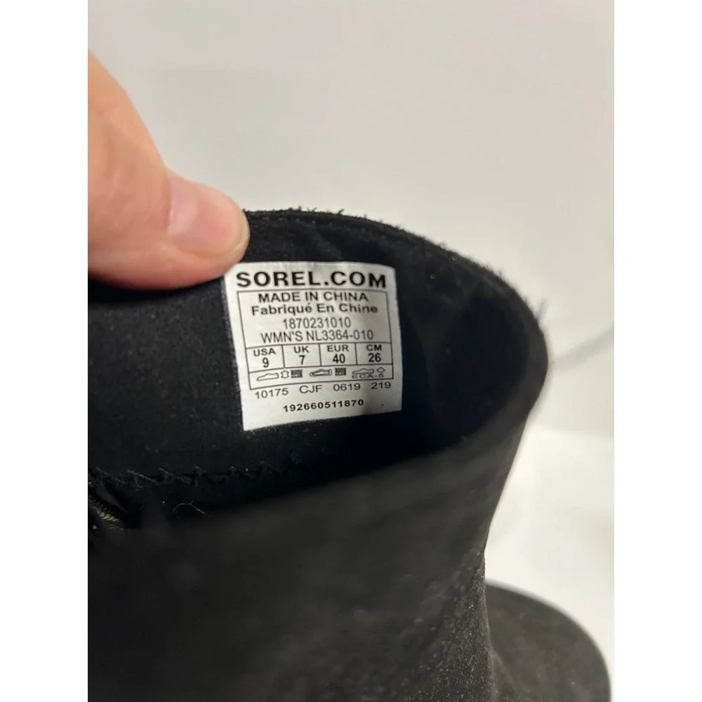 Women's SOREL Chelsea Wedge Water Proof Boots Ladies Sz 9‎ M